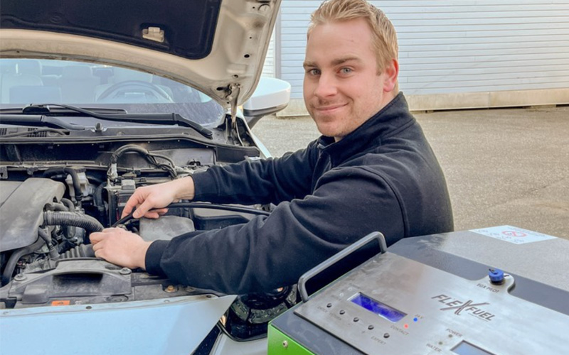 Smørepunkt starter opp på Greåker